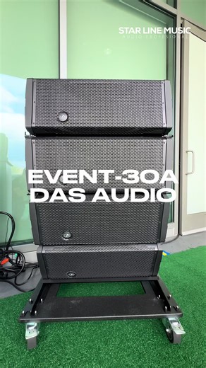 DAS Audio EVENT-30A: Innovación en Line Array 🔊 Máximo rendimiento en formato ultra compacto. El EVENT-30A redefine la eficiencia en montajes profesionales. Características Clave: Potencia: 2000 W Peak con amplificación Clase D. Presión Sonora: 142 dB SPL máx. para un impacto total. Smart Self-Tuning: Configuración automática mediante sensores infrarrojos Procesamiento FIR: Respuesta de fase constante y claridad absoluta. Diseño Ligero: Solo 26.5 kg en recinto de polipropileno duradero. Rigging