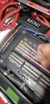 r53 mini cooper fuel pressure gauge how to put in