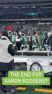 Aaron Rodgers says goodbye to New York Jets teammates #jets #dolphins #nfl #reels | The Bills Bunker