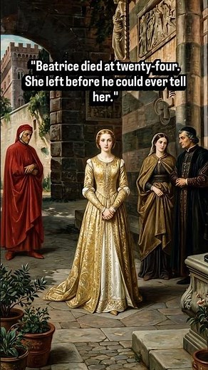 "Unrequited love story of Dante and Beatrice."