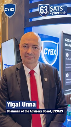 CYBX on Instagram: "Yigal Unna, Chairman of the Advisory Board at 63SATS Cybertech and a cybersecurity expert shares why mobile security can no longer be treated as optional. As our dependency grows, so does the need for proactive, always-on protection against fraud, data leaks, and privacy breaches. CYBX is designed to be that protective shield - helping users stay one step ahead of evolving mobile threats."