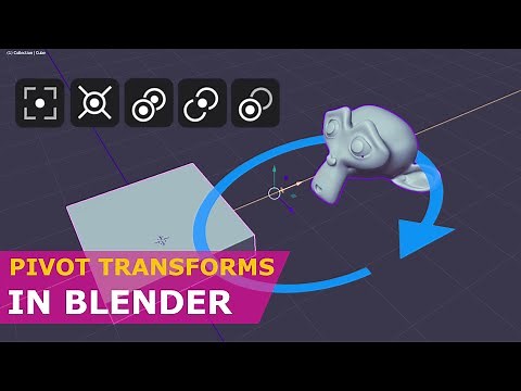 Blender | Pivot Transforms Explained
