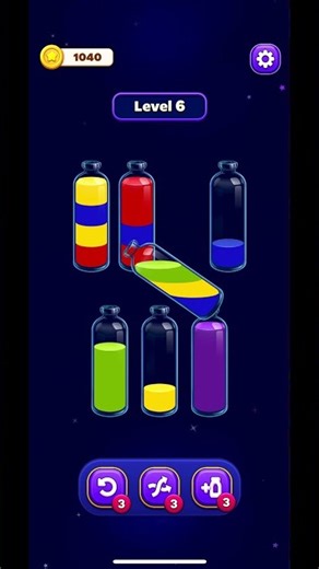 Magic Sort — Satisfying Color Sorting! ✨ | Mobile Puzzle Gameplay #games #gameplay