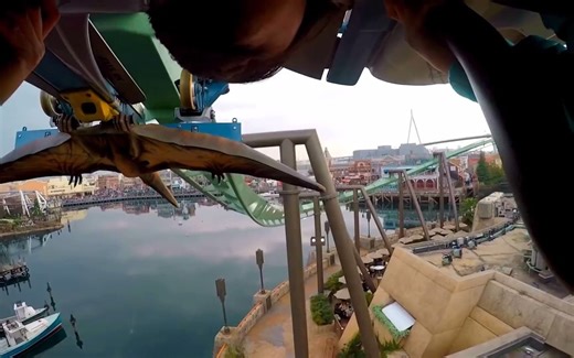 【1080P】第一视角：飞天翼龙(The Flying Dinosaur)|大阪环球影城