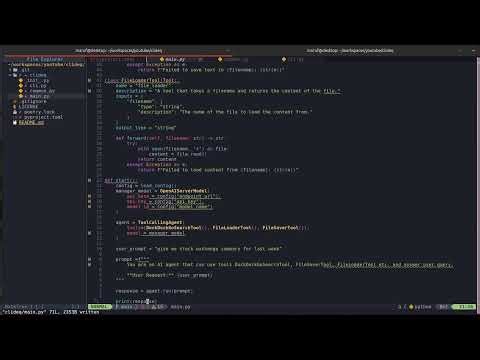 Build Clideq Online - Part 3 - Creating command line search/file save agent using LLM