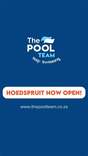 Hello Hoedspruit 👋 We have officially opened up store #63! The Pool Team continues to grow, now serving pool owners at over 60 stores nationwide. Pool care in Hoedspruit just got easier! Professional advice, trusted chemicals, pumps, and accessories, right on your doorstep. 📍 Pop in and visit our new store today: Shop 13, 1418, 15 Zandspruit Boulevard, Hoedspruit, 1380 | The Pool Team