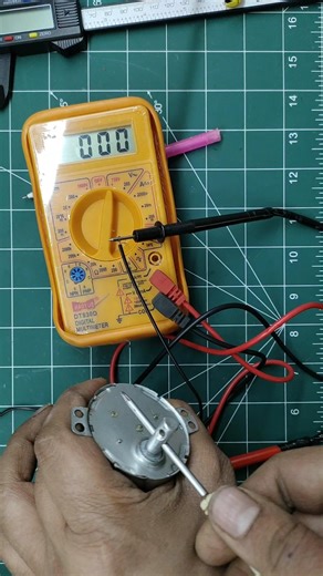 synchronous motor output power / Ac Voltage #dcmotor #motor