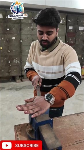 Types of Filing in Workshop | ITI Fitter Practical #ytshorts #shorts #shortvideo