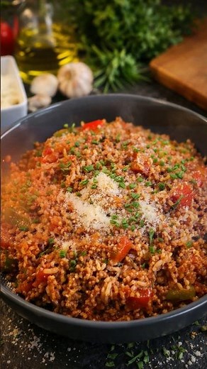 You have to try this ground beef and rice recipe! #groundbeef #advertisement