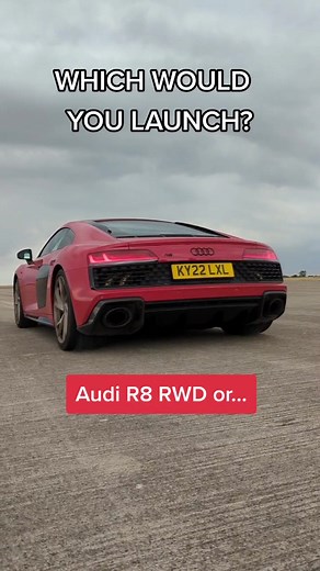 Both sound great, both look great & both launch great! But which would you choose? #fyp #bmwm5 #audir8 #audir8rwd #audilove #bmwlife