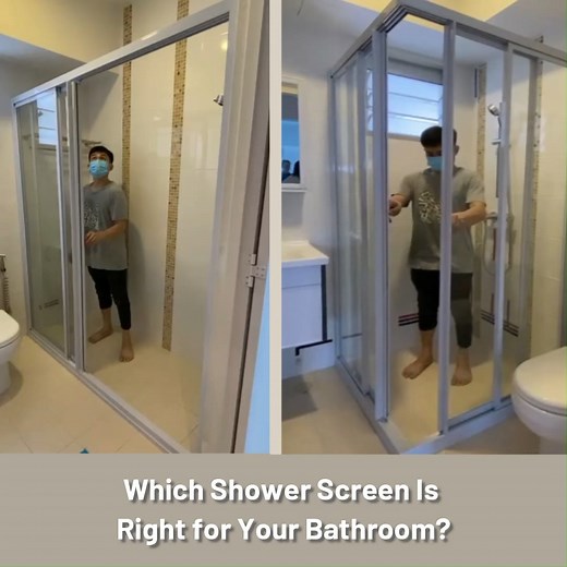 Get ready to make a splash with our stylish shower screens! 🙌🏻 With options available for both L-shape and wall-to-wall showers, we offer the perfect combination of form and function. 🛁🧼 Say goodbye to ordinary showers and hello to a stunning focal point in your bathroom. Dive into luxury today! 💦🚿 Benefits of shower screen ▪️ Offer easy maintenance and cleanin ▪️ Prevent water damage to surrounding areas ▪️ Separate dry and wet area ▪️ Increase privacy during showering We are always ready