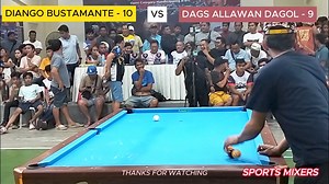 237K views · 1.7K reactions | DIANGO BUSTAMANTE  DAGS ALLAWAN DAGOL 10 Balls Money Game 330K Bet Rave of 18 PART II OF PART - III | Sports Mixers | Facebook