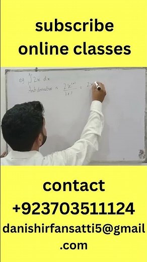 Integral Example Explained in 60 Seconds! 🔢 | Quick Calculus Tutorial