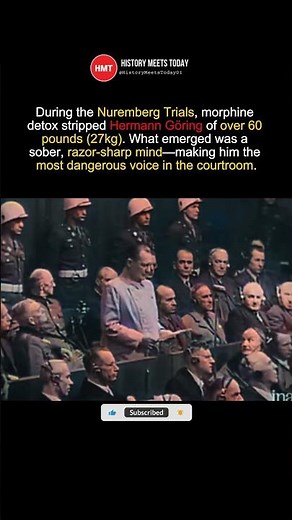 When Göring Became the Most Dangerous Voice at Nuremberg #shorts