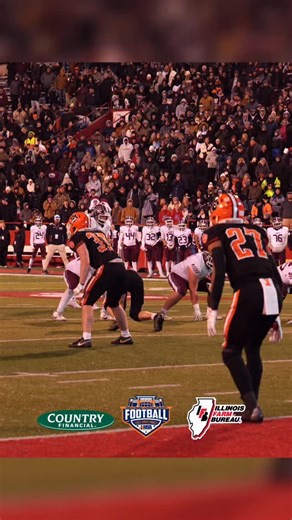 14K views · 783 reactions | Byron is your 2025 IHSA Class 3A Football State Champions, presented by @countryfinancial and @ilfarmbureau. | IHSA Illinois High School Association | Facebook