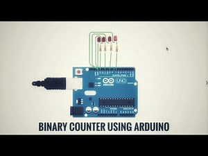 Binary Counter | Tinkercad | Arduino