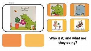 Colourful Semantics Interactive Powerpoint - Spot's Peekaboo - Who, Doing? - Etsy