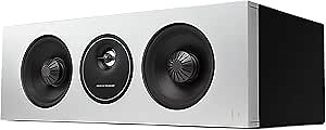 Definitive Technology Demand Series D5c 2-Way Center Channel Speaker | Superior Vocal Reproduction for Music & Movies | Black