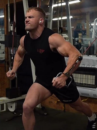 CABLE CROSSOVER WORKOUT🥵