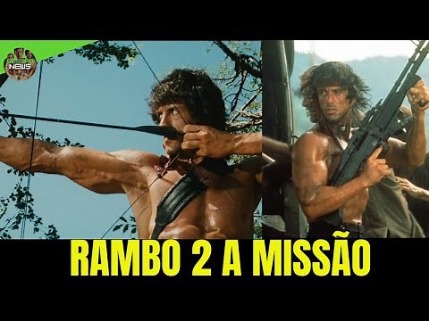 RAMBO 2 A MISSÃO MOVIE 1985 FILME REVIEW COMPLETO 4K AÇÃO RECAP DUBLADO