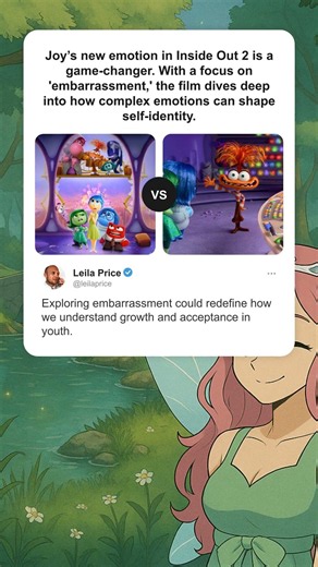 Imagine how embarrassment changes Joy's journey!