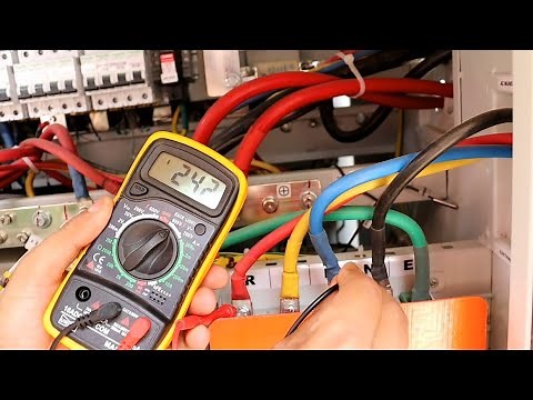 How to Check 3 Phase Voltage Using Multimeter