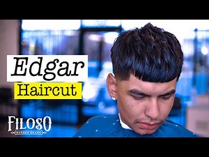 HOW TO EDGAR HAIRCUT WITH TEXTURE ON TOP
