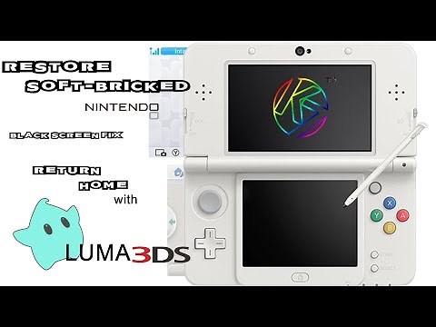 How To Fix 3DS Soft Brick Black Screen Reset & Return To Home Screen (3DS) (CFW) (Boot9Strap) (BSF)
