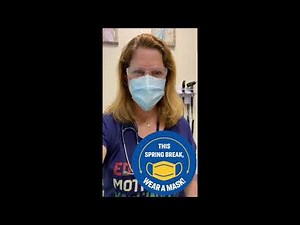 Dr. Christina Probst: "This Spring Break, please give me a break – wear a mask!"