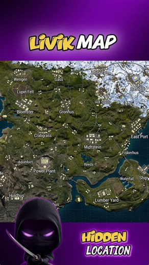 Livik map secret location 😱 Bgmi hidden location 😯 Bgmi / Pubg tips & trick 🔥 #bgmi #tipsandtricks