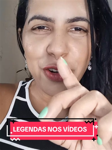 Legendas automáticas nos vídeos #iniciantestiktok @Josiana Silva Freitas