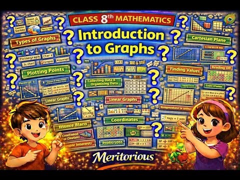 Class 8th MATHS | Introduction to Graphs | English Medium | Meritorious Learning #onlineclasses