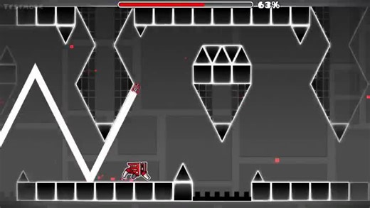 Space Invaders Geometry Dash Level by Ricky Hawkyard