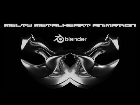 Melty Metalheart Animation ( blender tutorial )