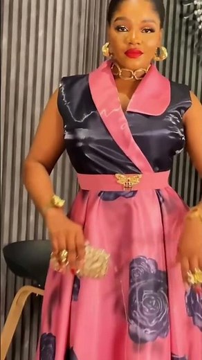 African Fashion Inspiration ✨ | How to Style a Brocade Gown for Party Look 👗