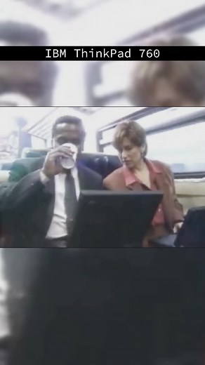 The first Model of the IBM ThinkPad 760 line of Notebook Computers shipped with the original 90/120 MHz Intel Pentium Processor #thinkpad #thinkpad760 #ibm #october1995 #notebook #computer #retrocomputer #retrotech #techgeek