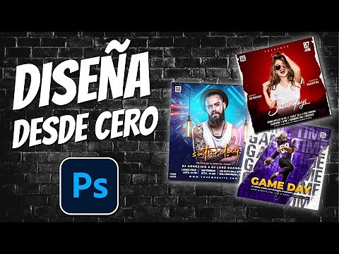 👉 How to DESIGN an Advertising POSTER or FLYER in PHOTOSHOP From Scratch ✅ (Step-by-Step Tutorial)