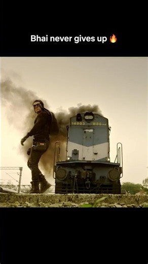 #SalmanKhan Escapes From A Railway Track With A Bullet Wound?! 🫡🔥 #Kick #ActionThriller