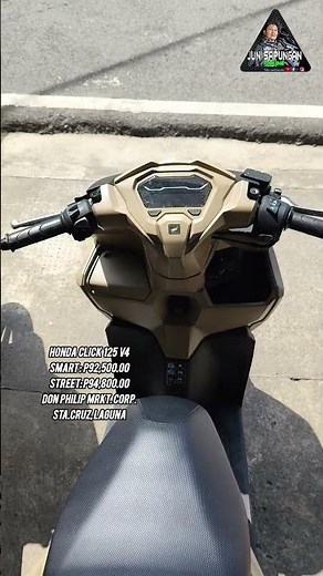Honda Click 125 V4 Smart & Street Edition #hondaclick125 #streetedition #stacruzlaguna