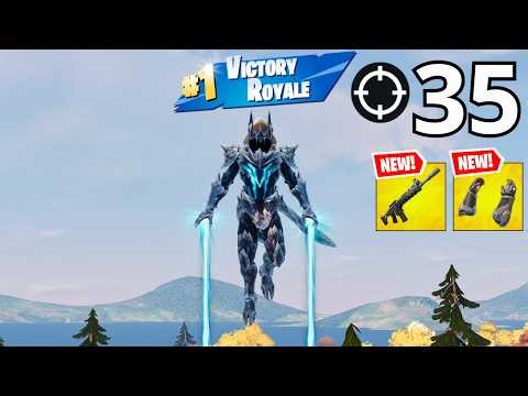 35 Elimination ICE KING Gameplay Wins Zero Build (NEW FORTNITE CHAPTER 7 SEASON 2)