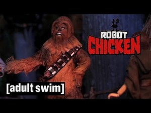 4 Chewbacca Moments | Robot Chicken Star Wars | Adult Swim