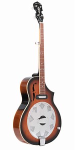 Dojo-DLX: Deluxe Resonator Banjo with Pickup and Bag