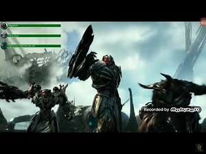 decepticon vs autobots with health bars transformers 5 the last knight