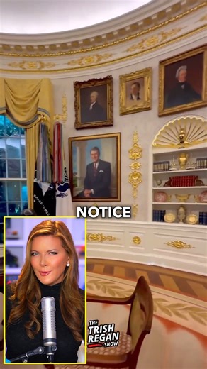 Trump Unveils NEW Office: Notice Anything? | Trish Regan