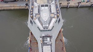 USS Oakland (LCS 24) Launch - Sister Ship USS Independence - American Pride Cre: Austal | MEGA STORM