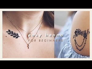EASY HENNA DESIGNS FOR BEGINNERS | abetweene