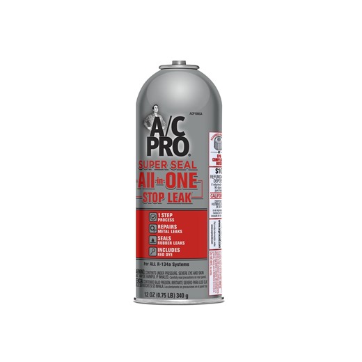 A/C Pro Super Seal All-in-one Stop Leak (12 Ounces) Refrigerant Repair Kit