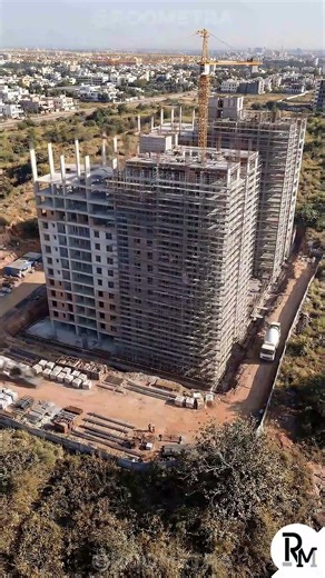 Amazing Apartment Complex Construction 🏗️ Satisfying Timelapse