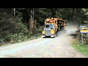 B.C. Logging truck-East Harrison lake