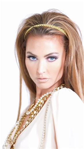 Gucci energy. Scott Barnes finish. The glam is rich… and so is the sale. 40% off everything through Monday. Code: HH40 #fy #makeup #ScottBarnes #model #beauty